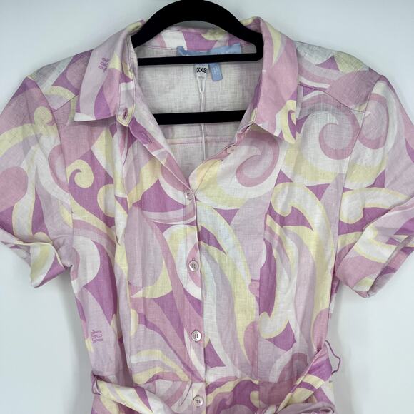 Hill House The Lily Dress Candy Kaleidoscope Sz XXS - Picture 7 of 8
